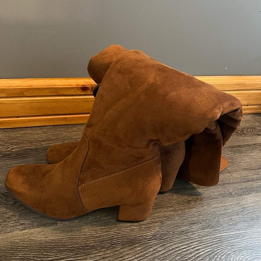 Brown Over the Knee Boots